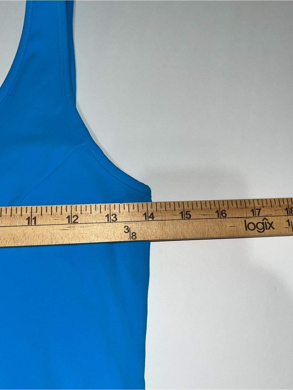BuffBunny Collection Finesse Blue Crop Tank Size Medium - Picture 5 of 9